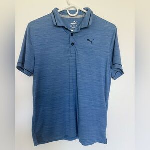 Boy’s Puma Blue-grey Polo Shirt